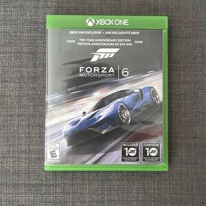Forza Motorsport 6‎ Xbox One Game Complete